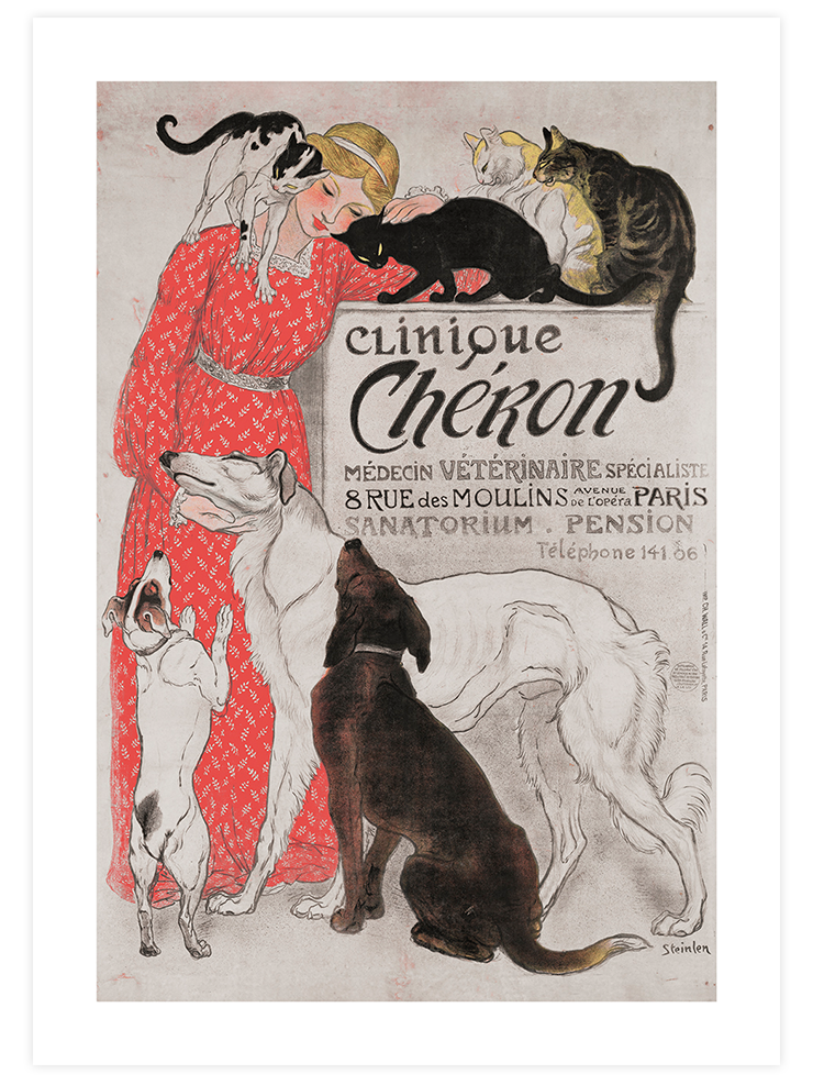 Vintage Clinique Chéron - Art Print