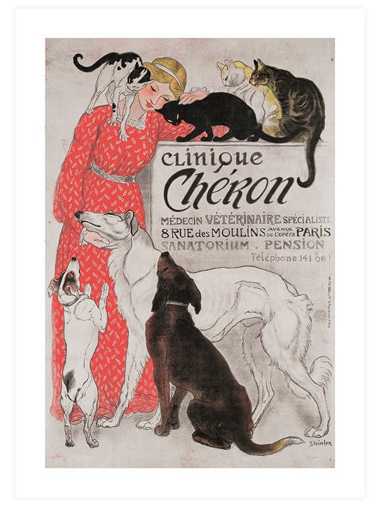 Vintage Clinique Chéron - Art Print
