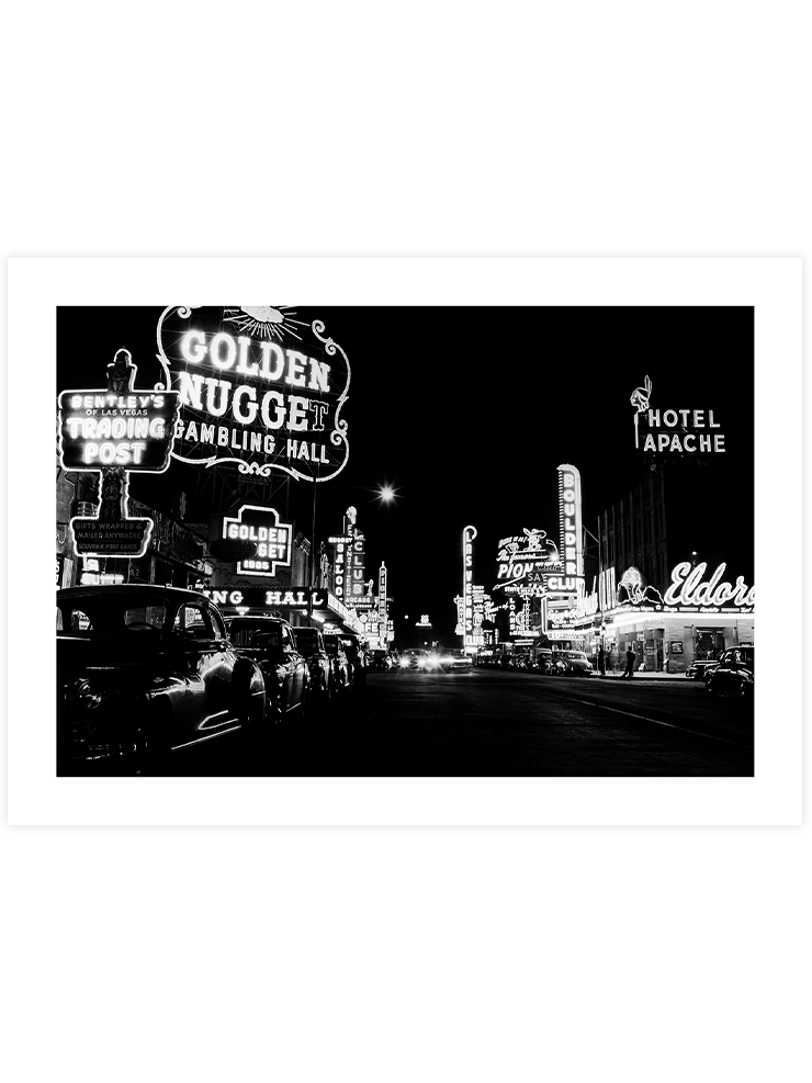 Vintage Las Vegas - Art Print Fotoğraflar Poster