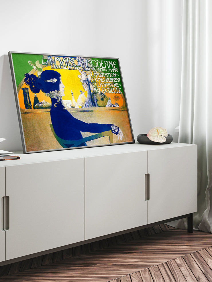 Vintage La Maison Moderne - Art Print Ürün ikincil görseli