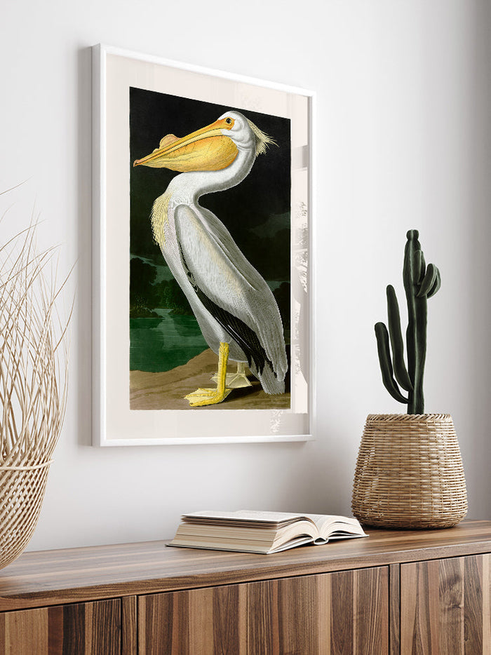 Vintage Pelikan - Art Print  Poster