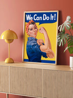Vintage We Can Do It - Art Print