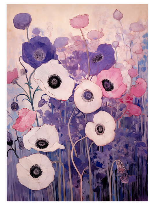 Wild Purple  - Art Print