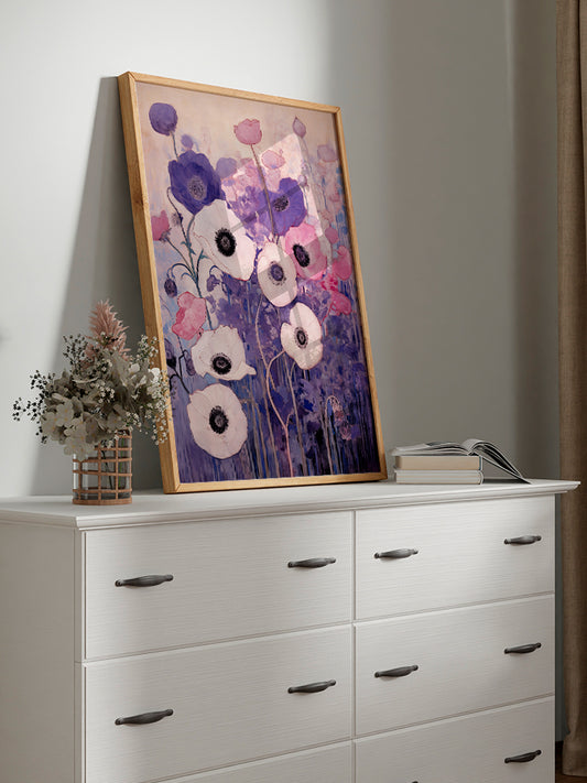 Wild Purple  - Art Print