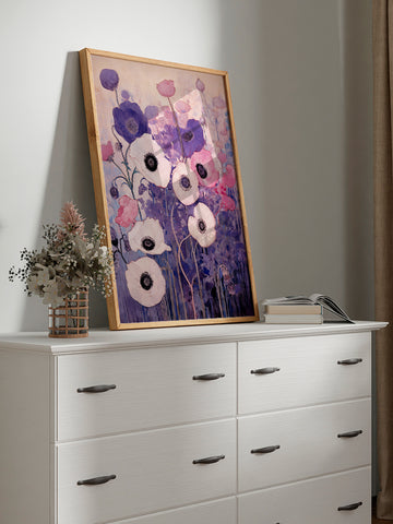 Wild Purple  - Art Print