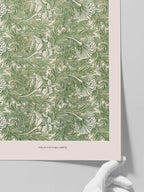 William Morris Tulip Pattern - Art Print