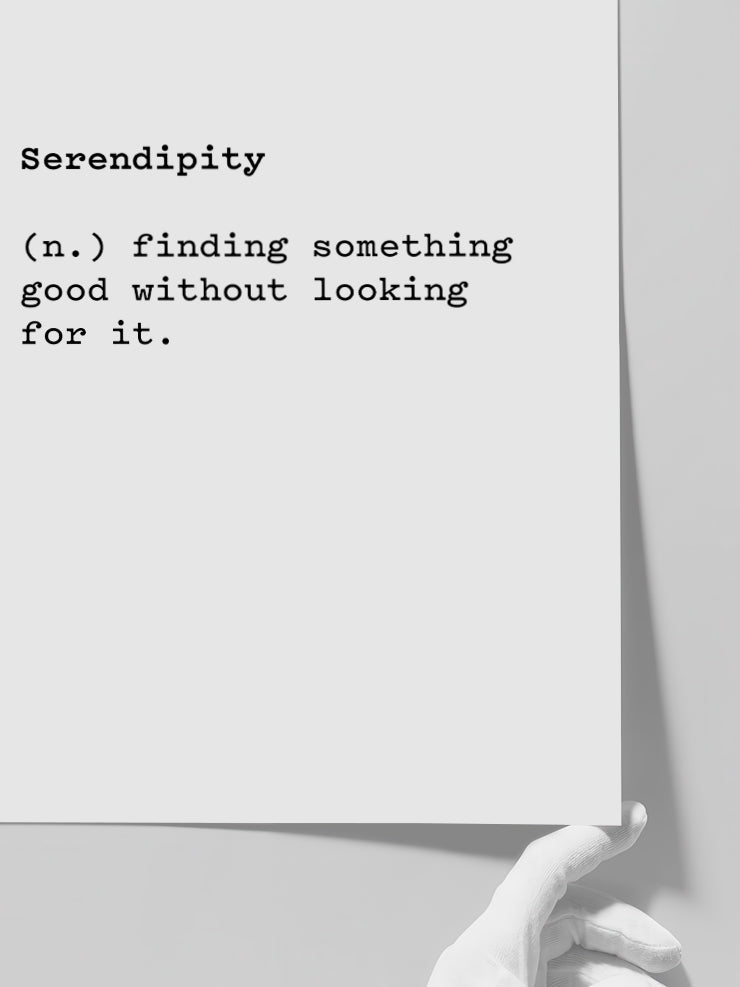 Serendipity - Art Print  Poster