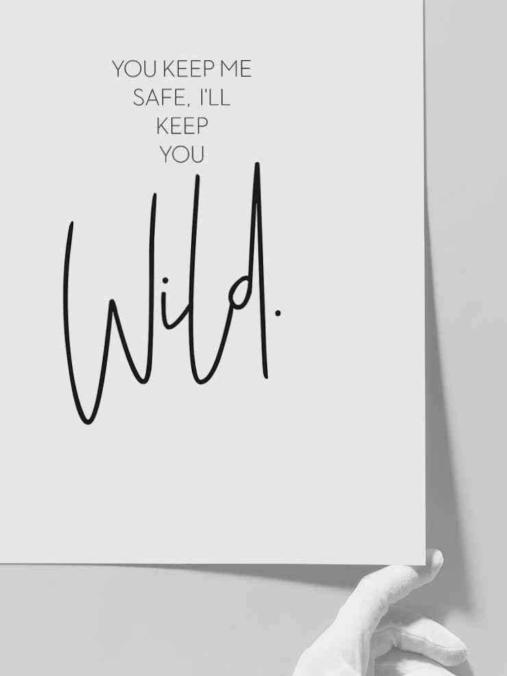 Wild - Art Print  Poster