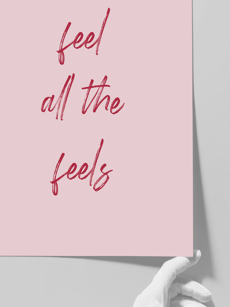 Feel - Art Print  Poster