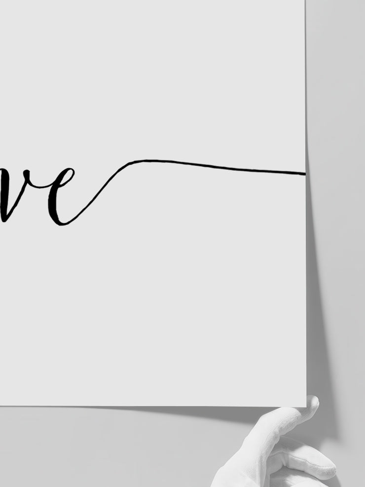 Love N2 - Art Print  Poster