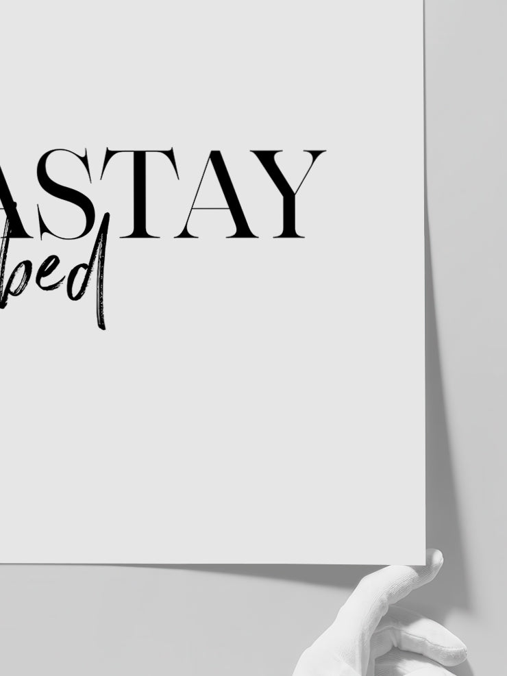 Namastay - Art Print  Poster