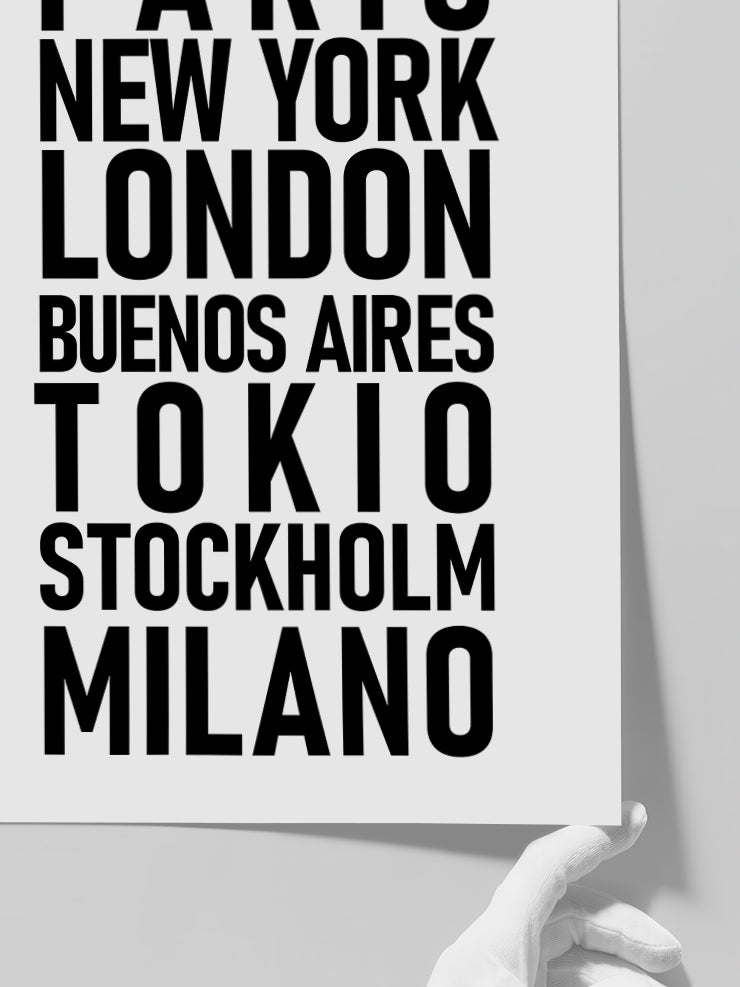 Signboard - Art Print  Poster