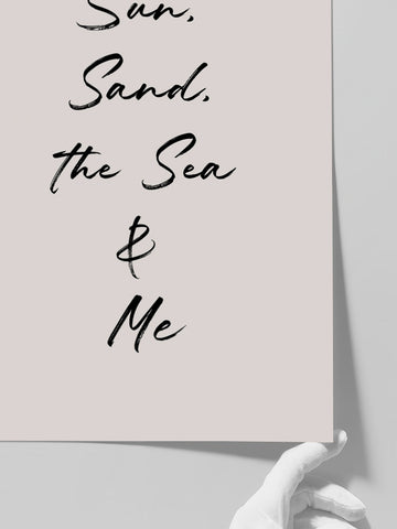 Sun Sea - Art Print