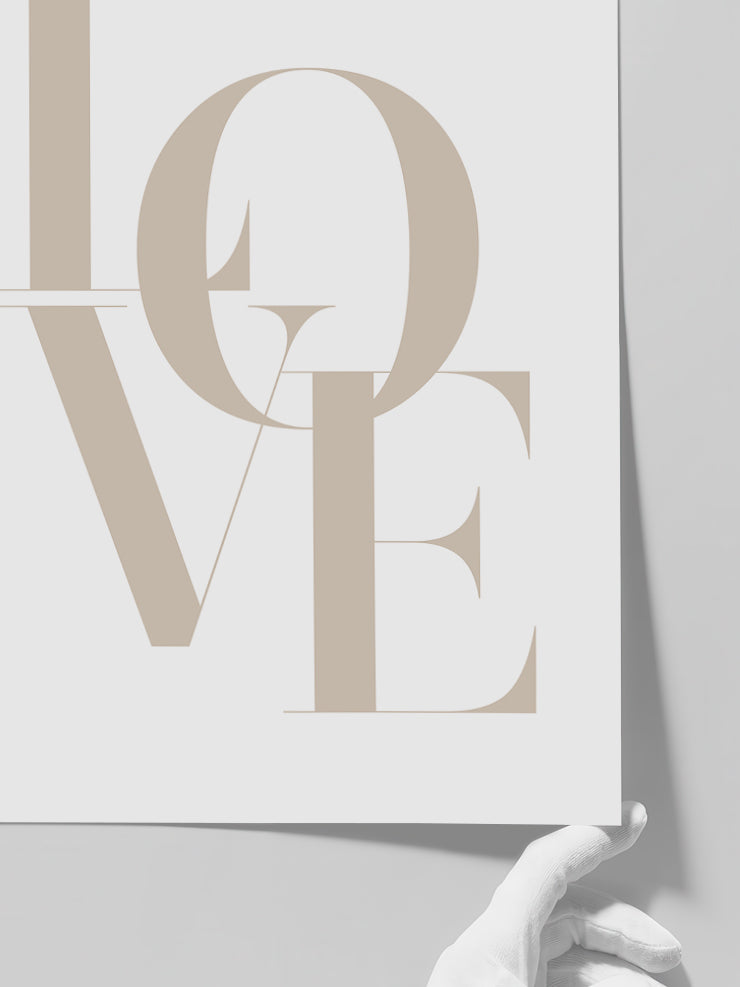 Love N5 - Art Print  Poster