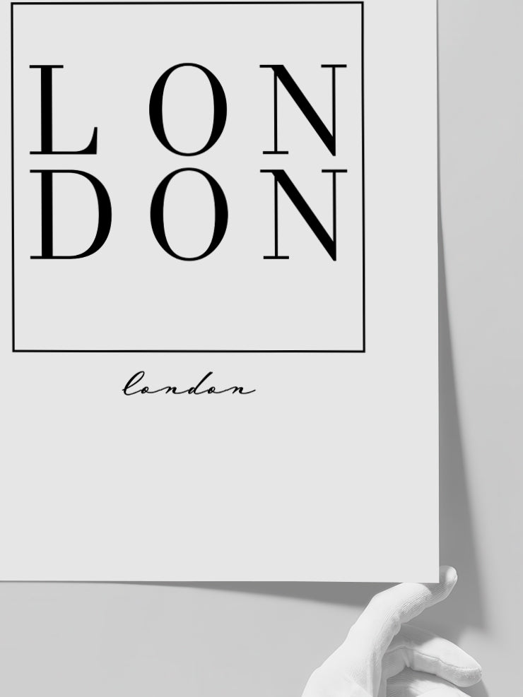 London N2 - Art Print  Poster