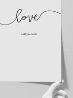 Love Is All You Need - Art Print