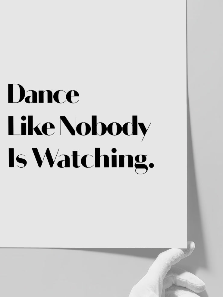 Just Dance - Art Print  Poster