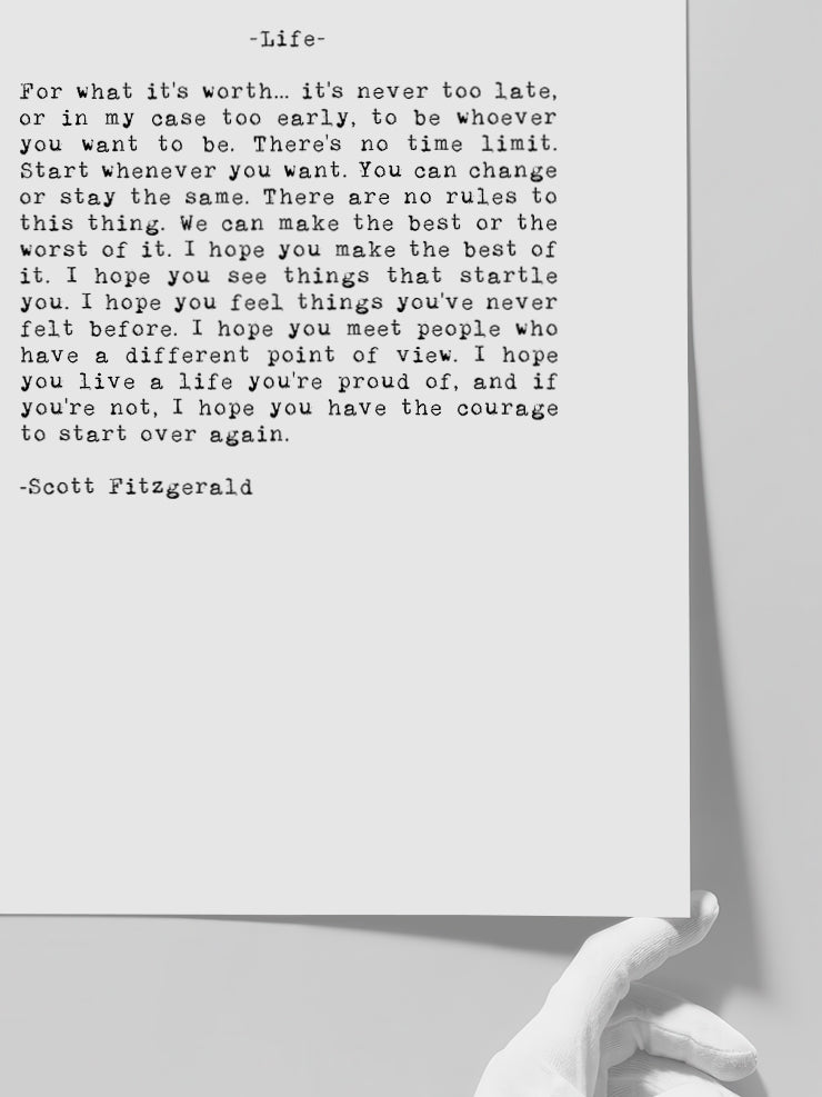 Life - Art Print  Poster