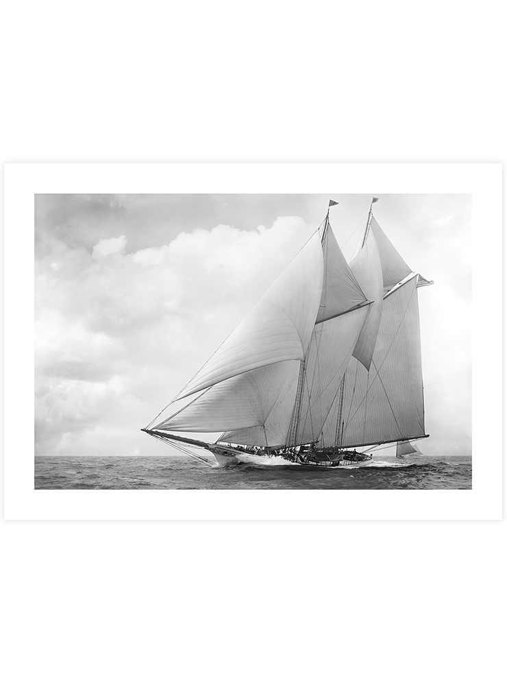 Vintage Yelken - Art Print Fotoğraflar Poster