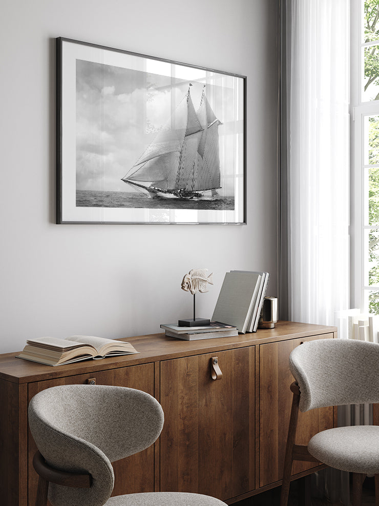 Vintage Yelken - Art Print Ürün ikincil görseli