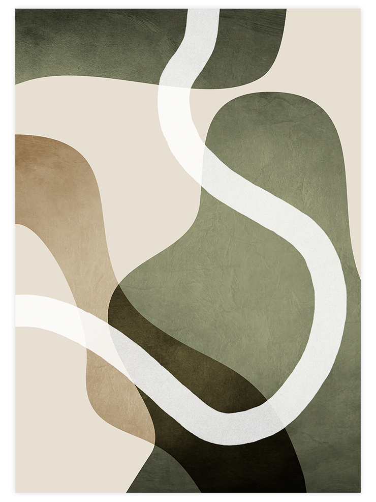 Green Flows - Poster Seti Ürün ikincil görseli