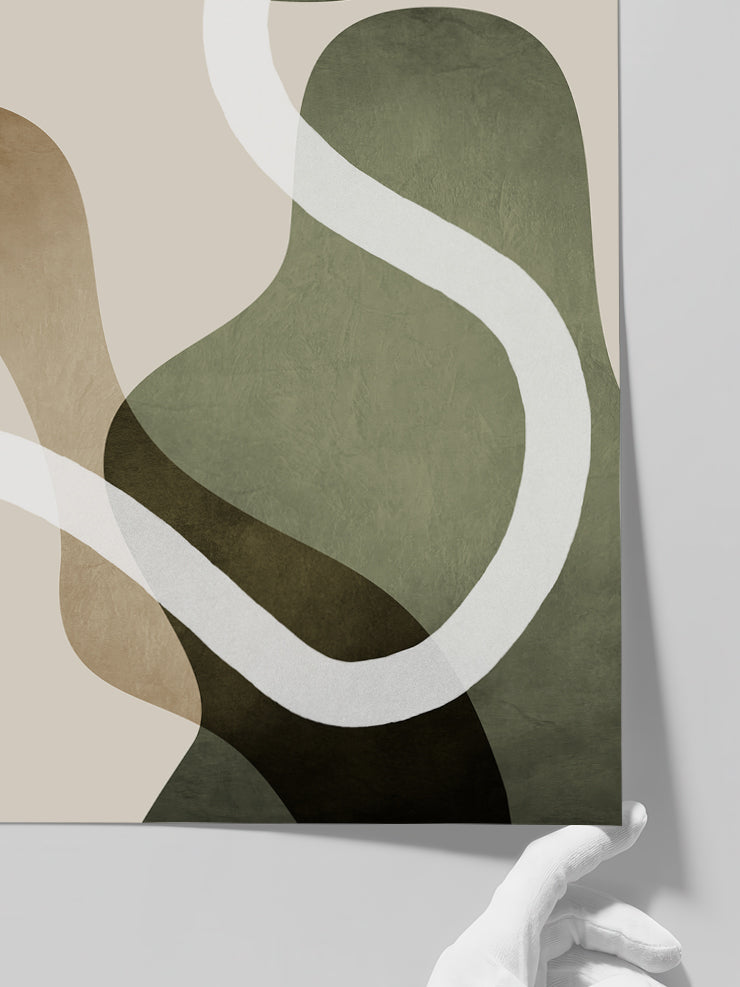 Flows 2 - Art Print  Poster
