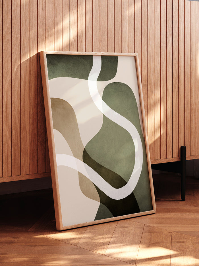 Flows 2 - Art Print  Poster