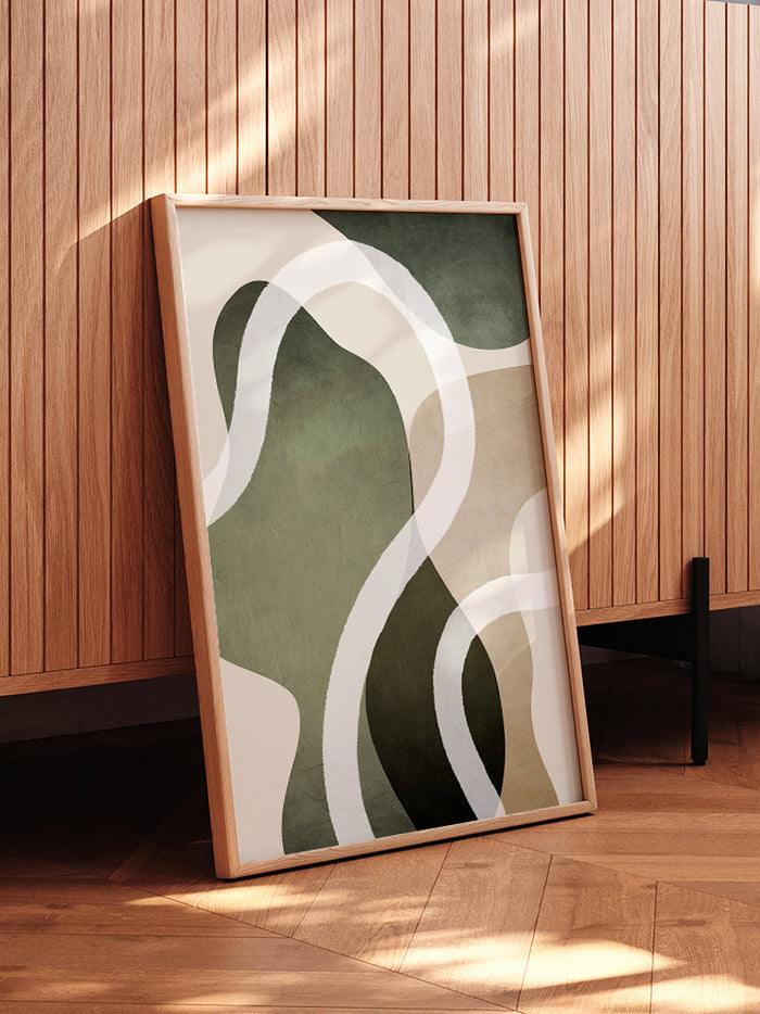 Flows - Art Print  Poster