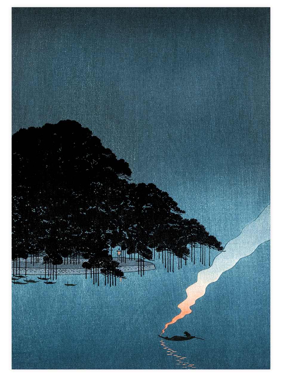 Yoshimoto Gesso, Pine Tree at Karasaki - Art Print Ünlü Ressamlar Poster