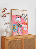 Çay Saati - Art Print