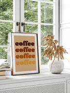 Coffee and Coffee - Art Print