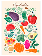 Sebze - Art Print