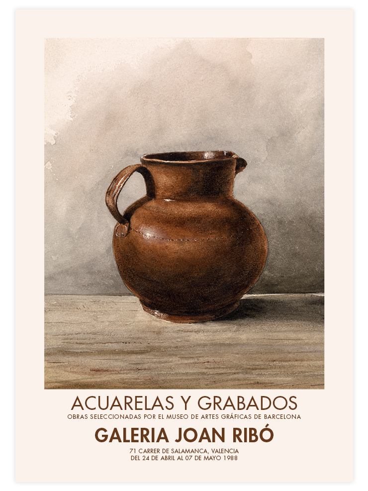 Galeria Joan Ribo Afiş - Art Print