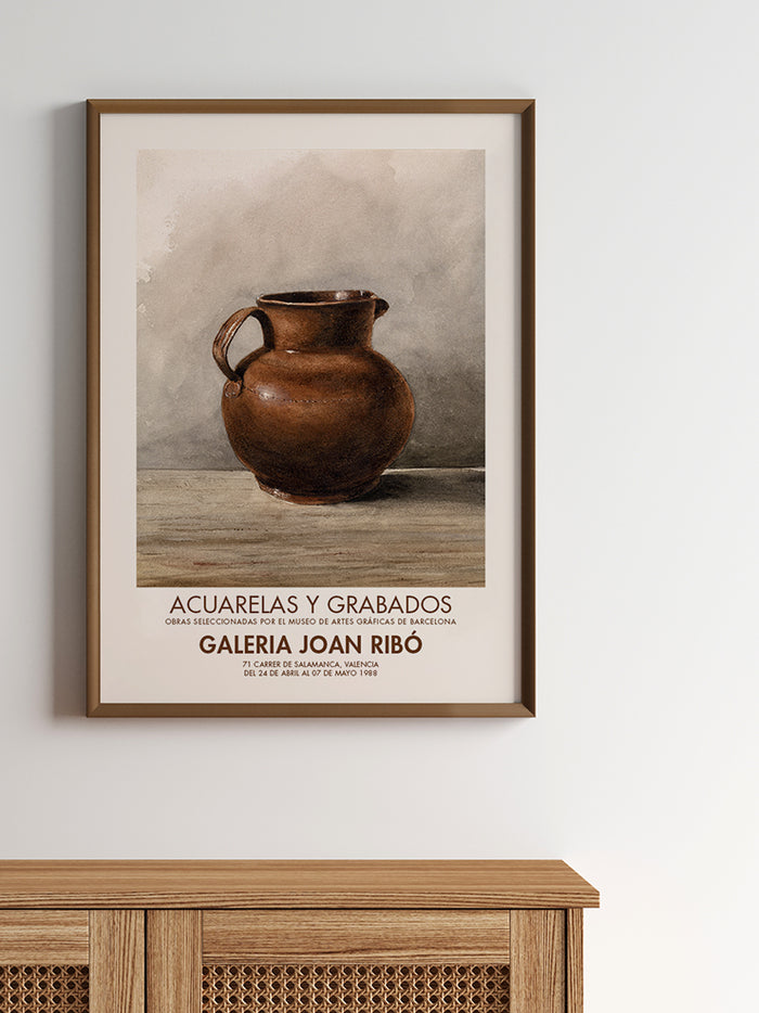Galeria Joan Ribo Afiş - Art Print  Poster
