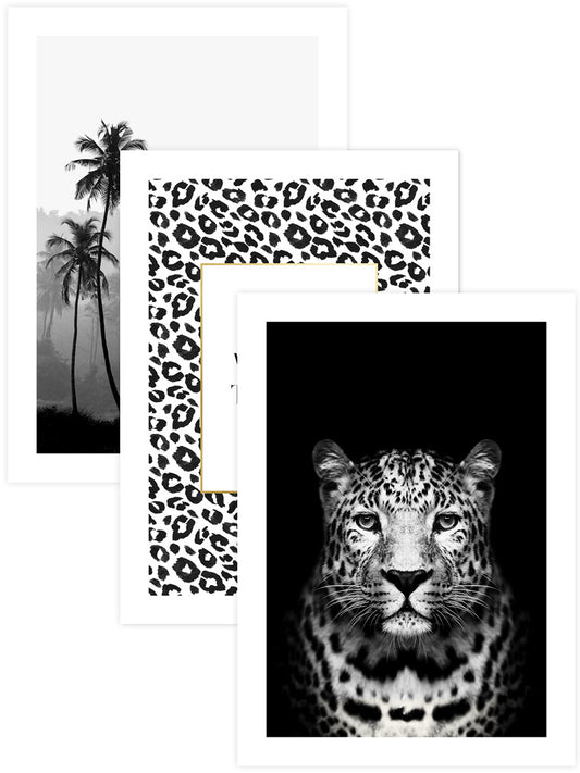 Touch of Animal Print Poster Seti