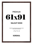 Koyu Kahverengi Ahşap Çerçeve 61x91cm