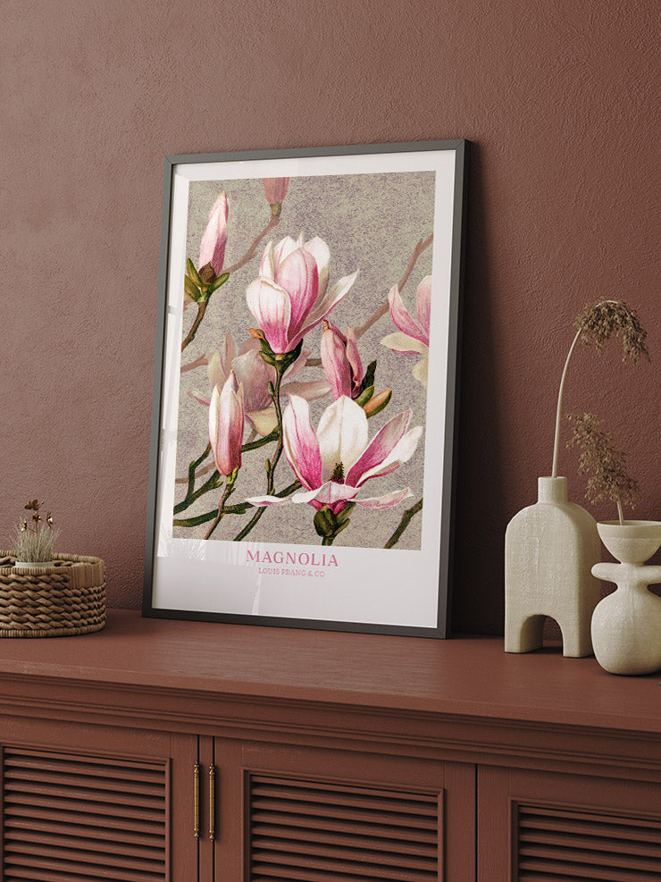 Magnolia - Art Print  Poster