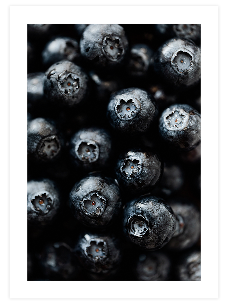 Waffle & Blueberries - Poster Seti Duo  Poster