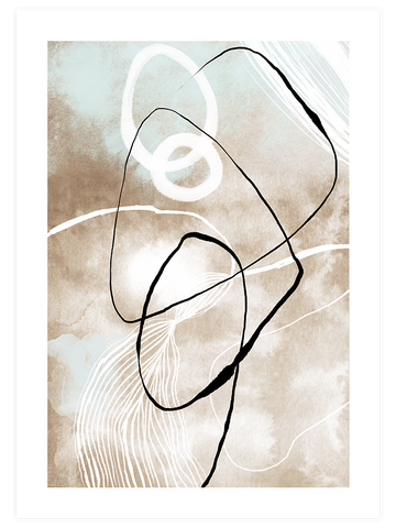 Abstract Lines N5 - Art Print