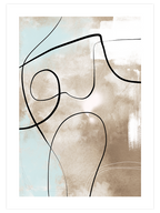 Abstract Lines N6 - Art Print