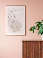 Trait Abstrait - Art Print