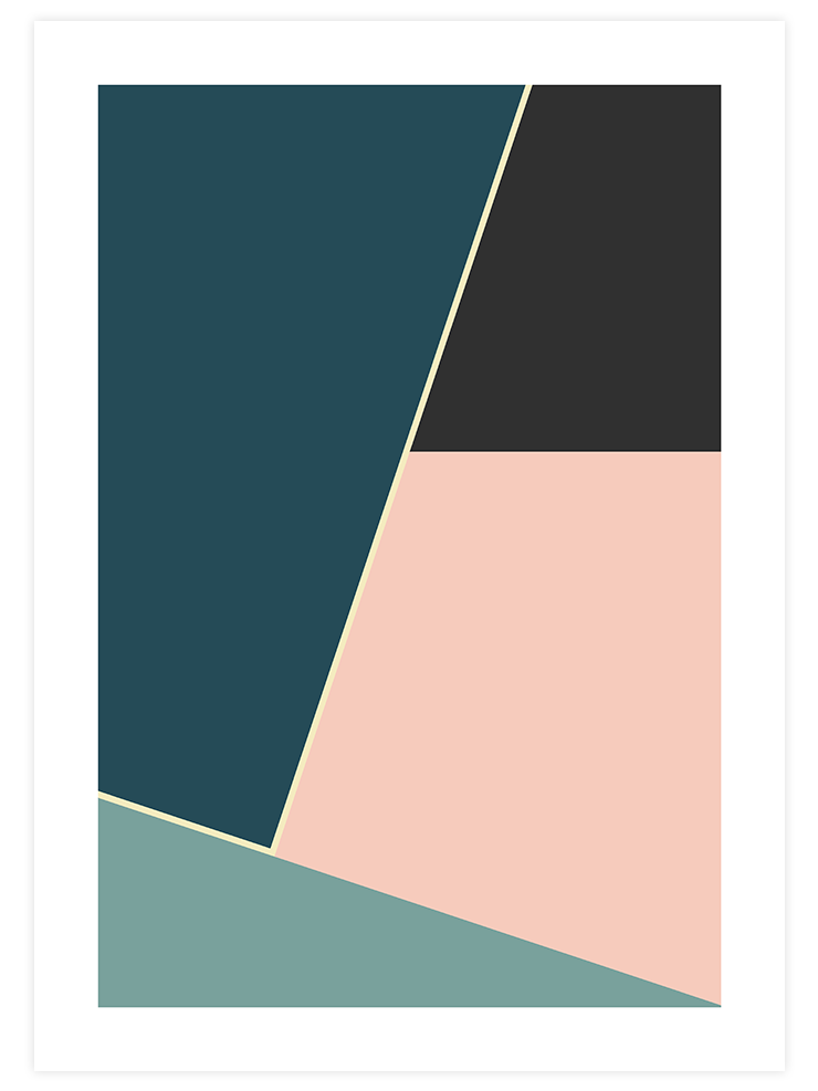 L'abstrait N1 - Art Print