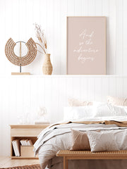 Adventure Begins - Fine Art Poster
