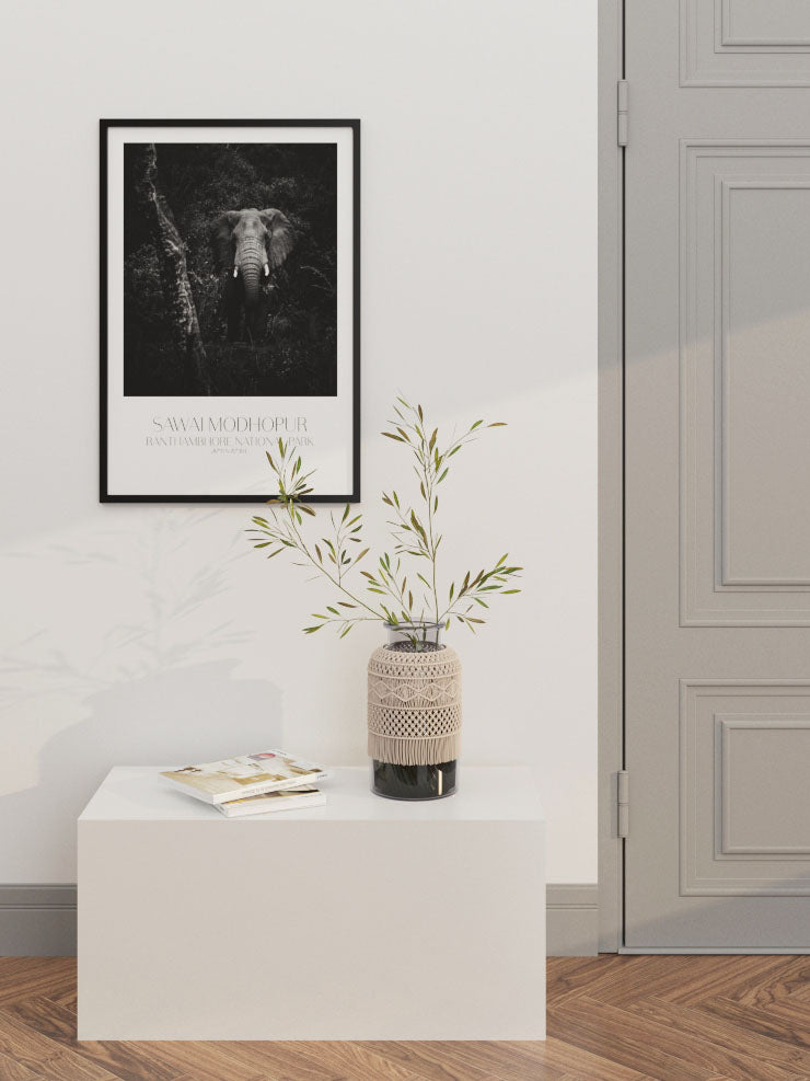 Elephant D'afrique - Art Print