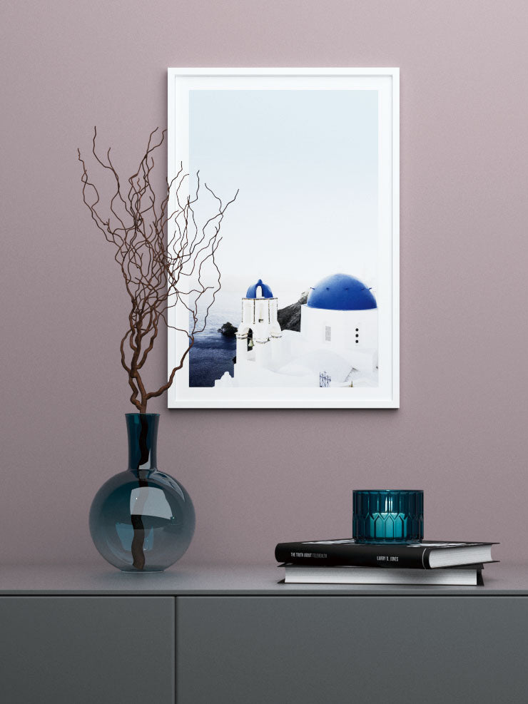 Santorini N4 - Art Print  Poster
