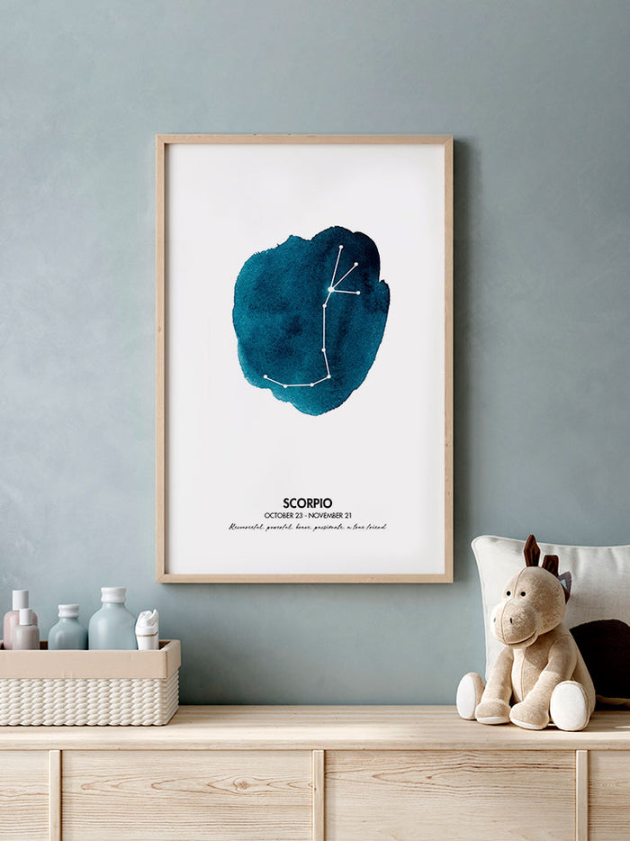 Akrep Burcu - Art Print  Poster