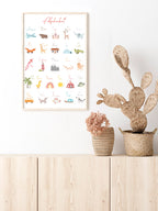 Alphabet - Art Print