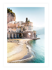 Amalfi And The Sea Poster Seti