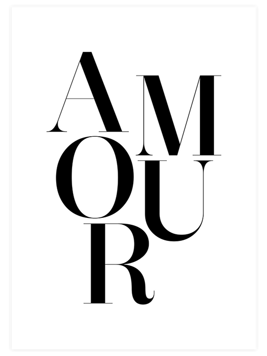 Amour N2 - Art Print