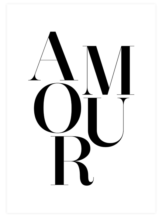 Amour N2 Poster - Giclée Baskı